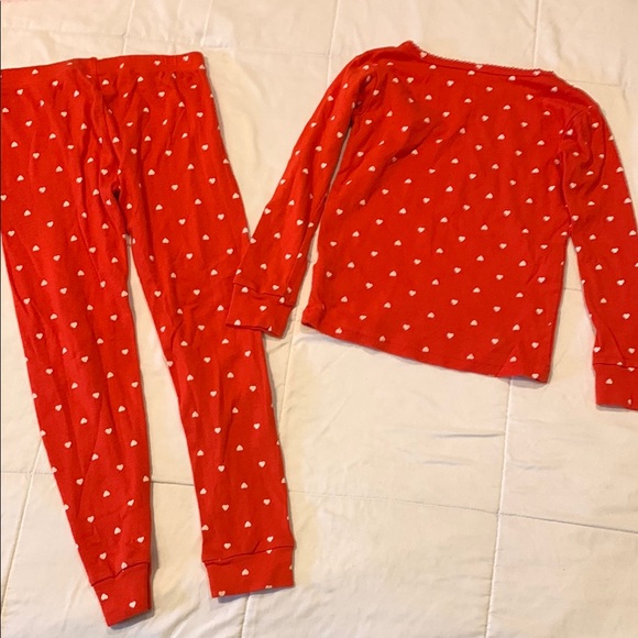 Carter's - Sz6 - Red Heart Kids Pajamas - Picture 5 of 7